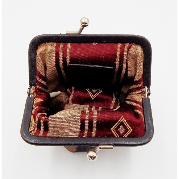 Cynthia Hart Los Angeles Change Coin Purse Kiss Snap Closure - Picture 4 of 8